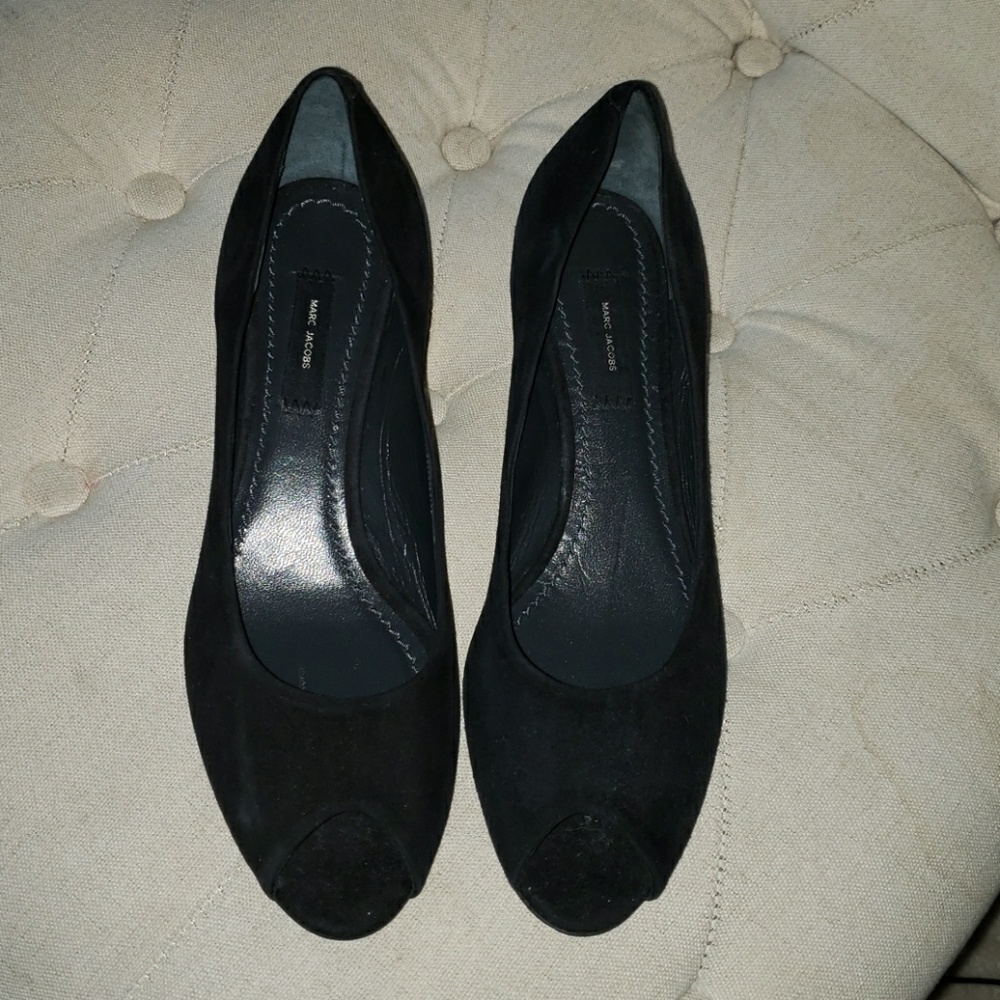 Vintage Marc Jacob's Peep toe flat